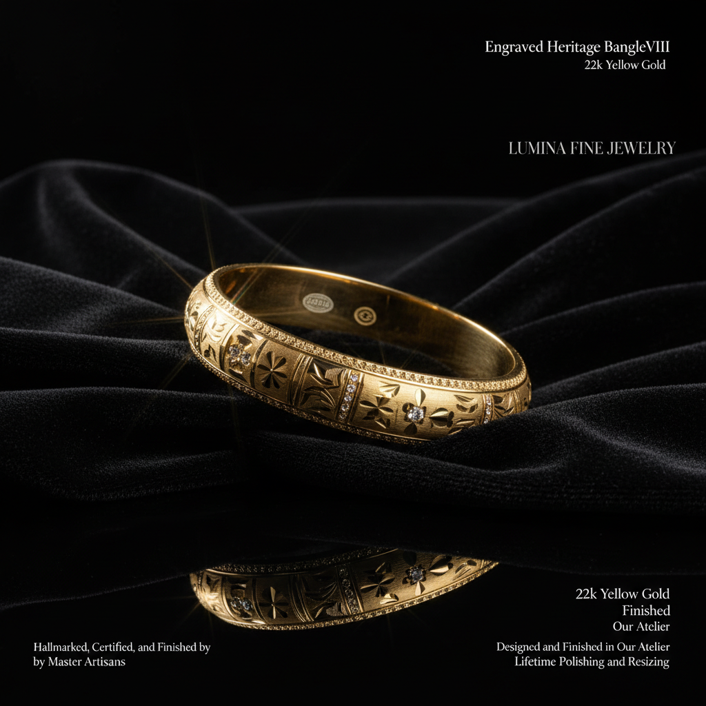 Engraved Heritage BangleVIII