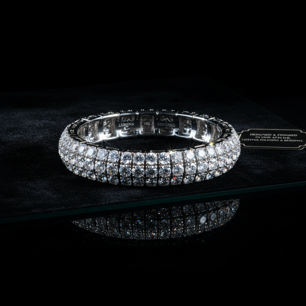 Diamond-Set BangleVIII