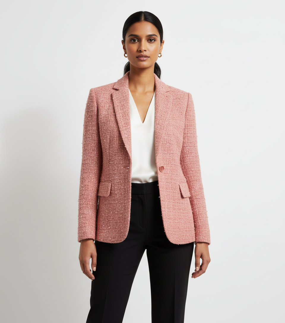 Boucle Wool Blend — Terracotta